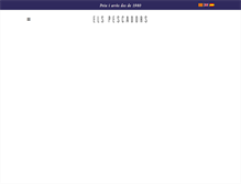 Tablet Screenshot of elspescadors.com